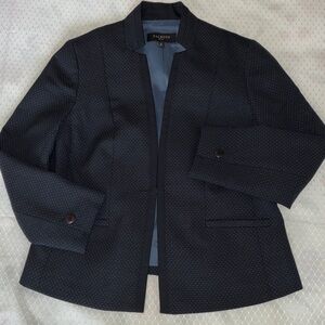 Talbots Petite Navy Tailored Jacket 2P EUC